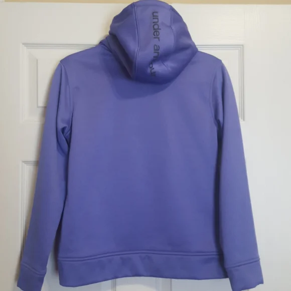 Under Armour Lavender Hoodie Sweatshirt. Girls Size XL. - Picture 2 of 11